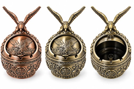 Metal Kartal Tasarımı Küllük