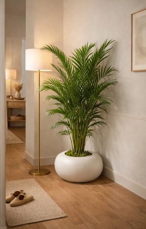 Büyük Boy 60x50x35 cm Dekoratif Fiber Saksı | Gravel Tasarım | İç & Dış Mekan | Bahçe Balkon Teras Saksısı
