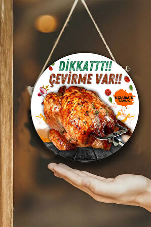 Kızarmış Tavuk Salonu Duvar, Kapı, Çift Taraflı Askılı Karşılama Tabelası, Tavuk Çevirme Dükkanı Süs