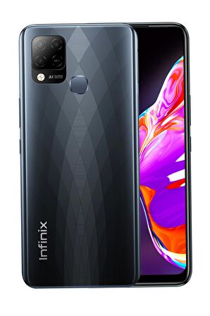 Infinix Hot 10T Siyah 128 GB 4 GB Ram 6.82 İnç 48 MP Akıllı Telefon