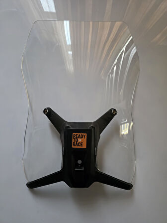 MOTOCAM KTM Duke 390 Siperlik Ön Cam 2013-2023 Model 44cm Şeffaf Renkli ORİJİNAL BOYLU