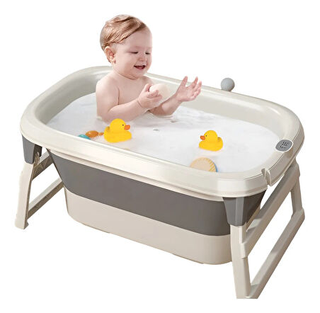 Katlanabilir Termometreli Bebek Küveti, Taşınabilir Küvet