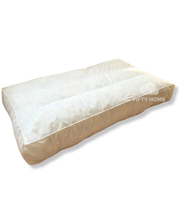 2Li BÜYÜK SIRT KIRLENT İÇ DOLGU - 90x55 cm - KOLTUK SIRT KIRLENTİ MİNDER KUTU MODEL YAN FAÇALI