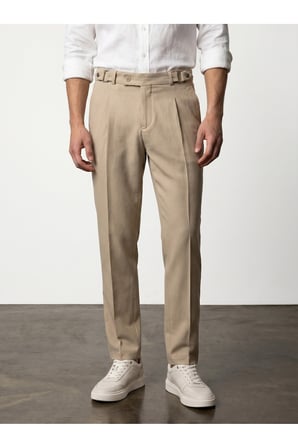 Premium Kuşak Tasarımlı Pantolon - Şık ve Esnek