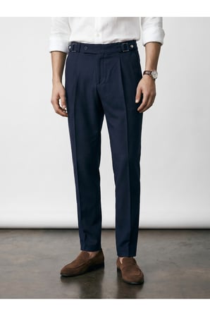 Premium Kuşak Tasarımlı Pantolon - Şık ve Esnek