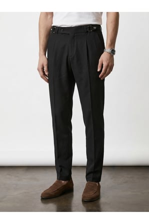 Premium Kuşak Tasarımlı Pantolon - Şık ve Esnek