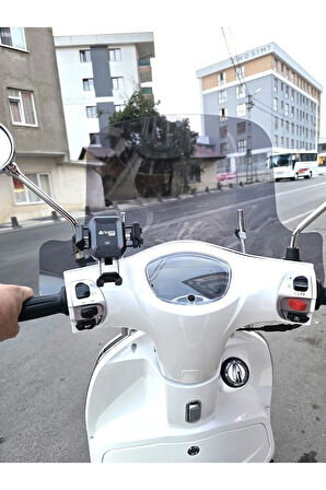 MOTOCAM Küba Bannry Siperlik Ön Cam 2024-2025 Model 39cm Füme Renkli 4mm ELCİKLİ APARATSIZDIR
