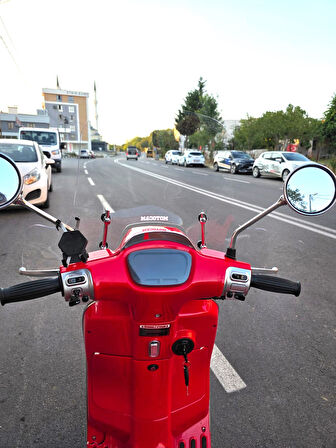 MOTOCAM Kuba Bevely Ön Cam 2022-2025 Model 37cm Şeffaf Renkli 4mm Elcikli APARAT GÖNDERİLMEYECEK