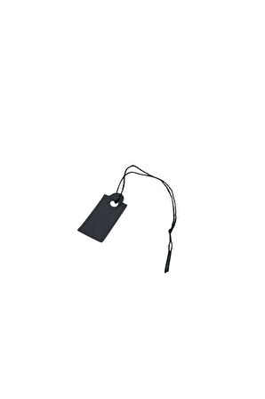 Küçük Boy Siyah Renk 2 /1 cm 80 adet Karton İpli Fiyat Etiketi