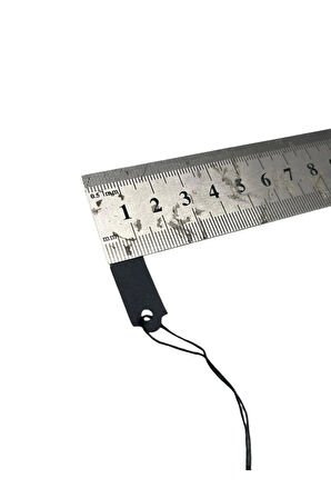 Küçük Boy Siyah Renk 2 /1 cm 80 adet Karton İpli Fiyat Etiketi