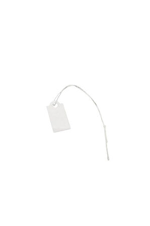 Küçük Boy Beyaz Renk 2 /1 cm 80 adet Karton İpli Fiyat Etiketi