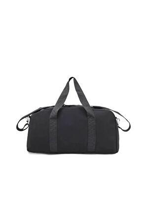Orijinal Unisex 2 Bölmeli Önü Fermuarlı Uzun Askılı Geniş Hacimli Seyahat Gym Fitness Spor Çantası