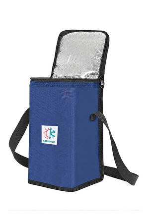 Plaj Piknik, Kamp Çantası , 6 Litre, Termal Korumalı - Mavi (SICAK SOĞUK TERMAL ÇANTA)