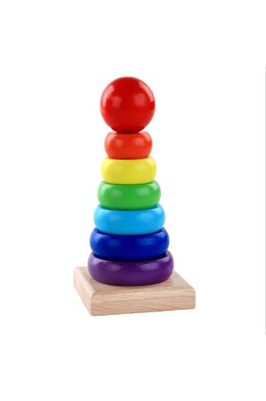 Mini Ahşap Sıralama Kulesi, Rainbow Tower