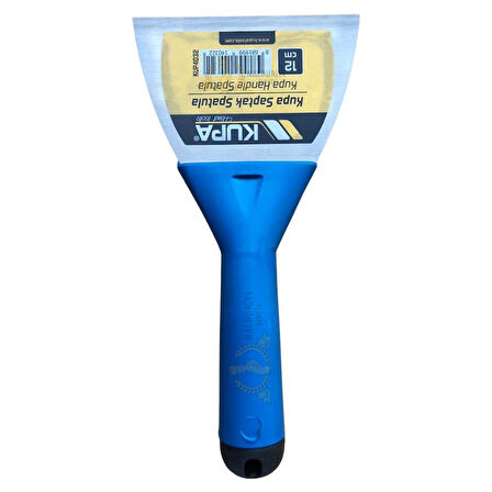 Kupa Plastik Saplı Sap Takılabilir Çelik Spatula - 12 cm.