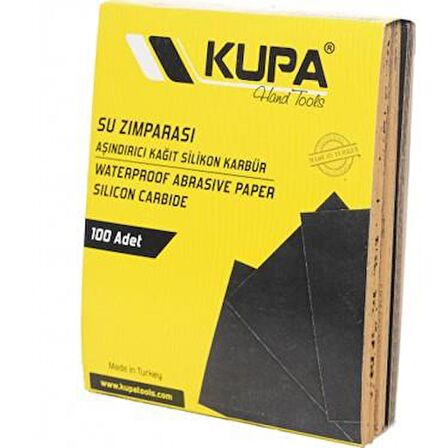 Kupa Su Zımparası A80 Kum - 100 Adet