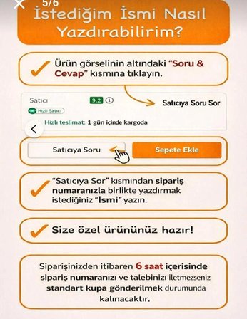 Kartal Figürlü Kişiye Özel İsim Baskılı Isıya Duyarlı Sihirli