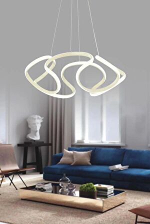 MAX DRON LED AVİZE BEYAZ