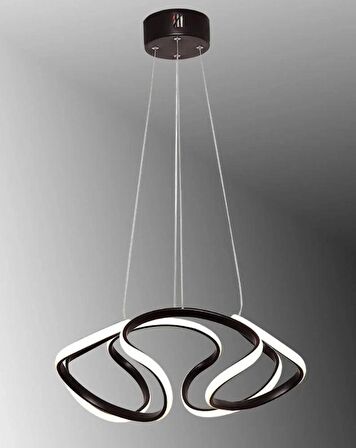 MAX DRON LED AVİZE SİYAH