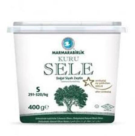 Marmarabirlik Kuru Sele S 291-320 KB 400 gr Pet Kavanoz X 12 Adet (koli)