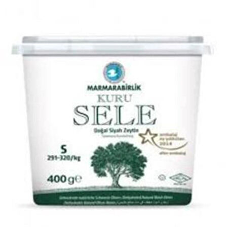 Marmarabirlik Kuru Sele S 291-320 KB 400 gr Pet Kavanoz X 12 Adet (koli)
