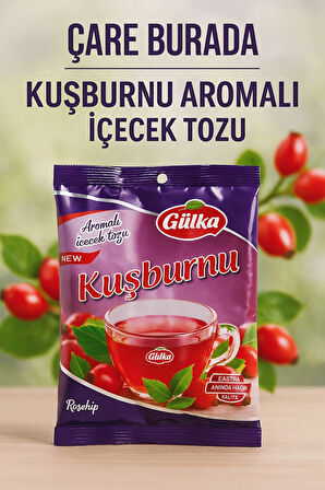 Kuşburnu Aromalı İçecek Tozu 250 Gr