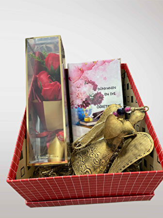 ÖĞRETMEN GÜNÜ Temalı Konsept Kutu Hediye Kutusu  (KOD:12)