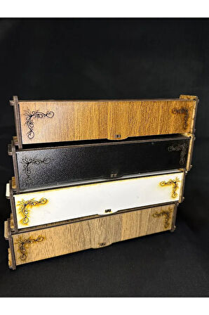 Anemoore Collection Ahşap Hediye Kutusu 5 Adet