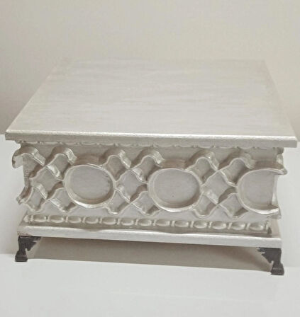 Ev Hediyesi Ofis Hediyesi Arkadaşa Doğum Günü Hediyesi Kabartmalı Ahşap Çok Amaçlı Saklama Kutusu