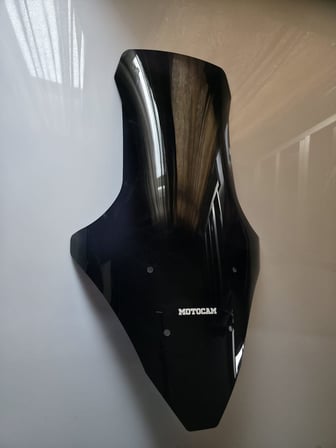 MOTOCAM Kymco Dink R 150 Ön Cam 2023-2026 Model 78cm Siyah Renkli 4mm