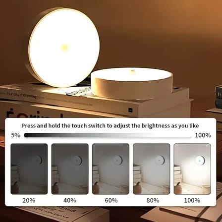 Hareket Sensörlü Usb Şarjlı Led Işık Lamba (K0)
