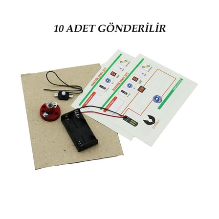 10 ADET ELEKTRİK DENEY SETİ (K0)