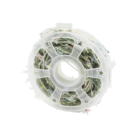 RGB - KAR TANESİ 50MT FİŞLİ FONKSİYONLU ŞERİT LED - DEKOR LAMBA (K0)