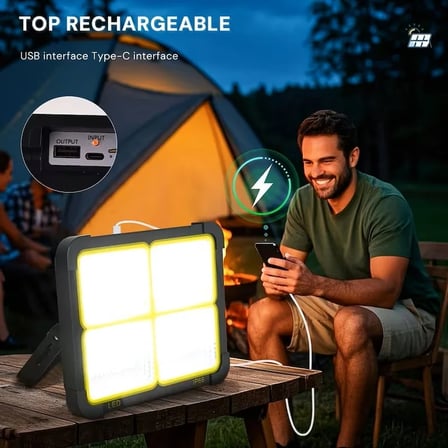 ProKAMA Ledli Solar Projektör 200W BK-200W (K0)