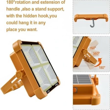 ProKAMA Ledli Solar Projektör 200W BK-200W (K0)