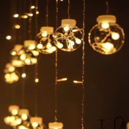 10 sarkıtlı kumandalı dekoratif top i̇çi mini toplu led günışığı rengi dekoratif aydınlatma (k0)