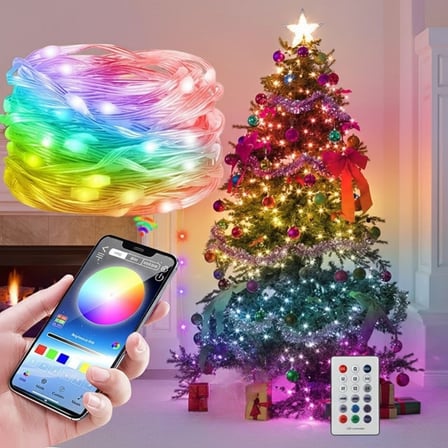 10 MT Uzaktan Kumandalı USB LED Işık - Çok Modlu Dekoratif Ortam Aydınlatmas (K0)