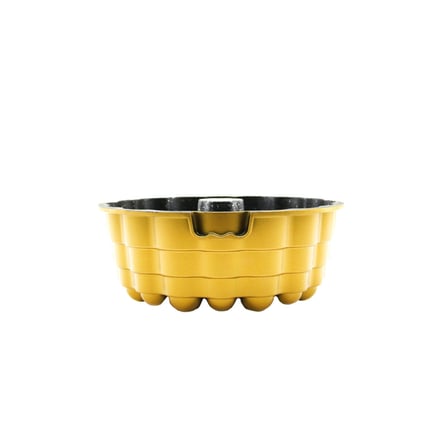 DÖKÜM GÖBEKLİ KEK KALIP ATOM ÇAP: 26CM - DERİNLİK: 8CM (K0)