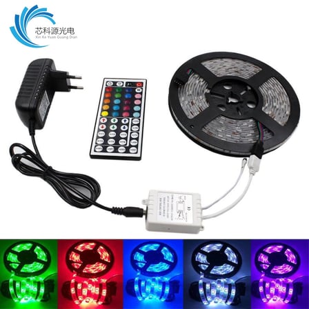 Şerit Led 5 Metre Kumandalı Animasyonlu RGB (K0)