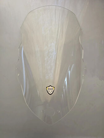 MOTOCAM Kymco Xtown 250 İ Siperlik Ön Cam 2016-2024 Model 67cm Şeffaf Renkli 4mm ORİJİNAL BOYLU