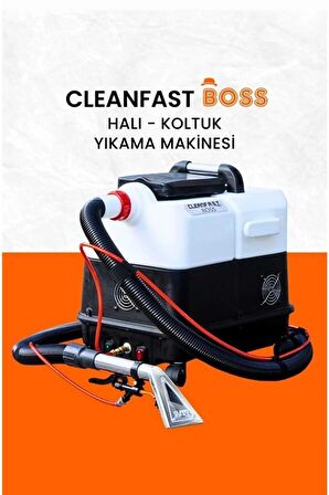 CLEANFAST BOSS ÇİFT MOTORLU KOLTUK YIKAMA MAKİNESİ