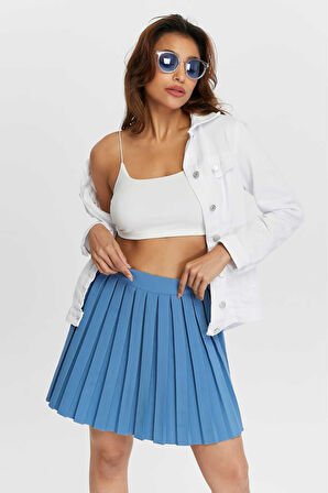 KADIN  BOYFRİEND UZUN KETEN CEKET