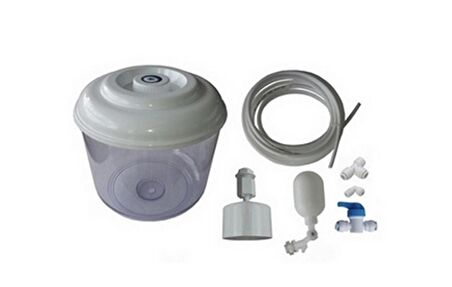 Beko BSS-2202 Uyumlu Sebil Üstü Aparatı Kırılmaz,Hazneli (15 Metre Hortumlu)