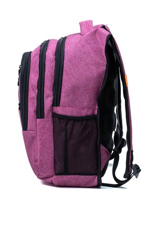 Çok Gözlü Ergonomik Sırt Çantası Su İtici Unisex Okul, Günlük ve Seyahat Çantası Pembe