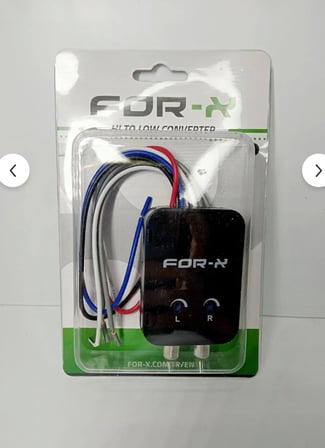 foxus For-X Deck Çevirici – Xhl-22 2 Kanal Amfi Dönüştürücü