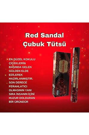 Red Sandal   ( Kırmızı Sandal ) Tütsü 120 Çubuk