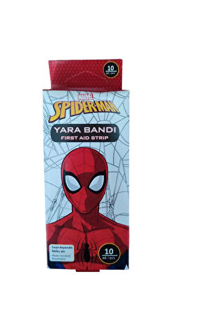 SPIDER-MAN Çocuk Yara Bandı 10 adet