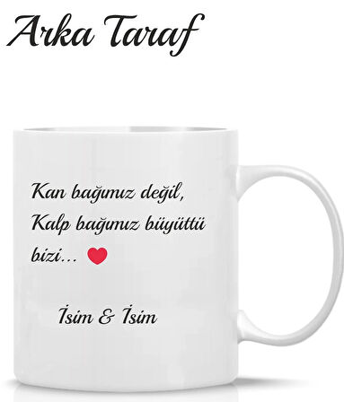 Kız Kardeş Temalı Kişiye Özel Baskılı Kupa Bardak