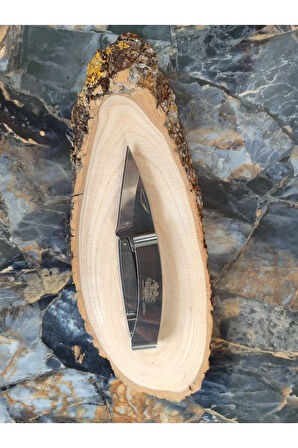 Arizona Polat Çakı – Gümüş Metal, İçten Kilitli, 13 cm