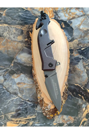 Col Moshin İtalyan Çakı – Antrasit Metal Saplı, 23,5 cm